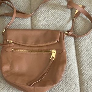 Vince Camuto Brown Leather Crossbody